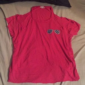 Aeropostale Open Shoulder Tee